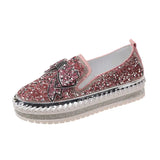 Drill Pine Cake Lefu Shoes Flat Soles Of Casual Shoes Spring And Autumn New Butterfly Gelits Single
