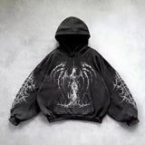 Wash Hooded Hoodie Hoodie Winter High Street Men And Women With The Same Shirt