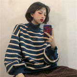 Grandma Striped SweaterOutfit