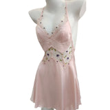 Pure Lust Breeze Clear Ice Silk Thin Women's Pajamas 2025 New Abstinence Sling Pyjamas Spring And