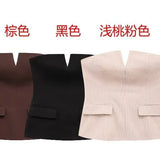 Women's Clothing INS Net Red Explosion Without Shoulder Strap Short Thoracic