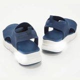 2025 Summer New Leisure Flying Hollow Fish Mouth Beach Women's Sports Sandals