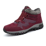 Heightening Couple Snow Boots Winter Plus Velvet Warm Men's And Women's Outdoor Cotton Shoes In The Gang Sports Cotton Shoes Men's
