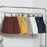 Niche Dress Half-Dress Woman Tight Waist A Trouser Skirt Open Fork Quick Dry Casual Skirt