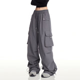 Zingj Cargo Pants Hiphop High Street Hiphop Jazz Dance Pants Sports Casual Versatile Wide Leg