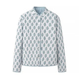 Women's Clothing In The Autumn Of 2025 New Street Fashion Wears Printed Cotton Jackets On Both
