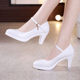 Shoes Black Job Interview Work Dress Pointy Heel Model Cheongsam Catwalk Large Size Single Shoe