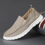 Men's Shoes One Foot Lazy Shoes With Breathable Cloth Shoes Soft Sole Casual Shoes 2025 New Trendy Shoes Canvas