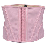 Short Steed Plastic Waist W Steel Bone Arrangement Breathable Mesh Rubber Waist Sealing Professional Fitness Waist