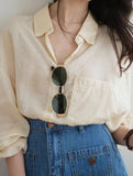 Silk Cotton Cants Breathable Sunscreen Shirt Jacket Women 2025 Spring And Summer New Design Sense Loose