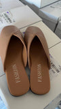 Women Wear Bag Head 2025 New Summer Half-Dragging Women's Shoes Fashion Muller Shoes Net Red Cold Slippers Ins