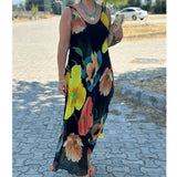 Dress Summer Dress Wide Shoulder