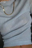 Autumn See Through Sexy T-Shirts Tees Turtleneck Y2K Tops Fashion Women Long Sleeve Streetwear Slim Clothes Elegant