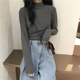 Zingj 2024 New Interior With Long-Sleeved T-Shirt Student Top Women's