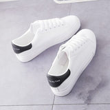 New Small White Shoes Female Korean Version Of Students With Flat Shoes Flat Sports Leisure Round Head Flat Women's Single