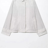 Women's Clothing Explosion Fashion Casual Leather Collar Short Wind