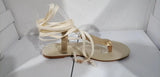 Large-Size Women's Shoes 2025 New Sandals Women's Wrist Strapped To The Beach Cool