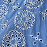 New Women's Fashion Heavy Industry Cotton Embroidery Cascade Decoration Stampling