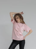 Spring Summer New Solid Color T-Shirt Women Hot Pure Cotton Short-Sleeved Top