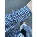 Plaid Shirt Women 2025 Spring And Autumn New Loose Lazy Trinkets