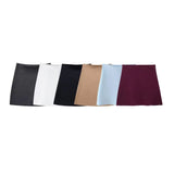 Women's INS Burst Women's Simple Loose Knitted Coat Mini-Skirt