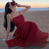 Zingj To Take Photos Of A Very Fairy Dress Female Bali Island Sanya Holiday Dress Sweet And Elegant Irregular Slip