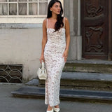 Women's Clothing 2025 Summer New Sexy Lace-Back Sling