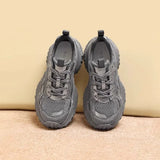 With The Same Thick-Bottomed Old Dad Shoes Women's 2025 New Autumn And Winter Anti-Slip Casual Sports