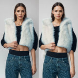 Women's Clothing 2025 Autumn New Casual Street Fashion Vest Artificial Fur