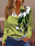 Shein's Long-Sleeved Spring And Autumn Shirt Women's Clothing