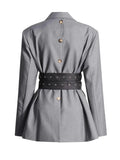 Suit 2025 Autumn New Commuter Wind Collar Long-Sleeved Casual Suit Jacket