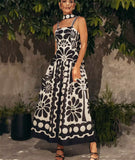 Women's Clothing 2025 Summer New Printed Sling