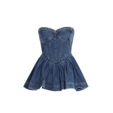 Zingj 2024 New Fashion Commuter Hem Strapless Top