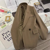 Zingj 2024 New Retro British Style Casual Versatile Small