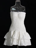 Heavy Industry High-Sense Dress Women's 2025 Summer New Sick Flower Slimming Small Short