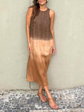 Women's Summer Women's Casual Cotton Sleeveless Open