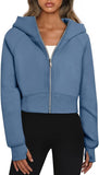 Korean Version Of The Autumn And Winter 2025 Version Of The Fashion Hooded Pocket Zipper Plus Velvet