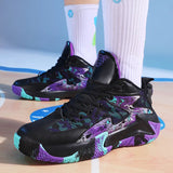 Wear-Resistant Basketball Shoes Net Airable Teen Adult Large-Size Men's And Women's Actual Combat Training