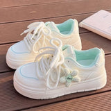 Small White Shoes Women 2025 Autumn New Korean Version Of The Thick-Soled Commuter Leisure Shoes In High Value
