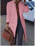 And Winter 2025 New Multi-Color Multi-Code Jacket Collar Long Coat