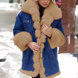 Lady Fur All-Cowboy Long-Sleeved Jacket In Large