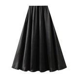 New Spring And Autumn New A-Dress Skirt Mid-Dress Mid-Dress Mid-Dress Mid-Senior Skirt
