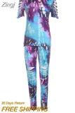 Women Tie Dye Sports Clothing Sets Lady Pullover Short Sleeve O Neck T Shirt Top + High Waist Knee Length
