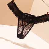 Lace Trousers Women Scarless Transparent Temptation Ultra-Thin 2025 New Low-Rise Mesh Hot
