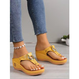 Women's Shoes 2025 Summer New Beach Clip Slope And Cool Slippers Women's Women's
