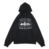 Graffiti Edig Dress Men's Clothing | 2025 Autumn And Winter Plus Thick Hooded Solid Coat Hoodie Hoodie