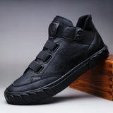 9857 Spring And Autumn Men's High Gang Casual Board Shoes Thick-Soled Men's Single
