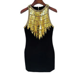 Fashion New Star Heavy Metal Nails Set With Elastic Waistcoat