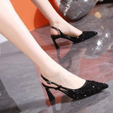 Temperament Baotou Sandals In The Spring And Summer 2025 New Fashion High-End Squint Light-Headed Sandals