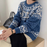 Fair Island Jail Sweater Women's Autumn/Winter Ambience Knitted Sweater Spring And Autumn Languid Wind